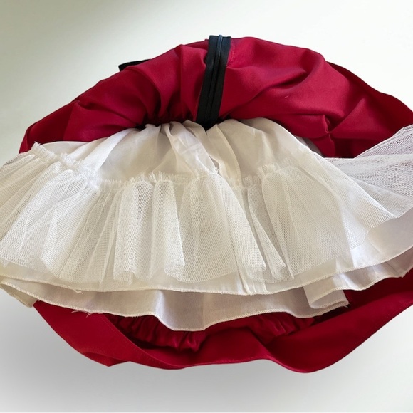 Beautiful Baby Girl American Princess Red & Black Dress 24 Months - Picture 2 of 5